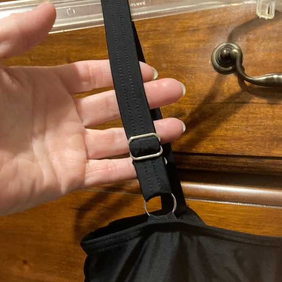 NWT Ladies Size Small 2 piece black bathing suit - Picture 12 of 16